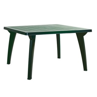 Стол пластиковый Солнце арт.741з прямоугольный (зеленый)